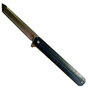 Nightfang T Satin Black Folding Knife