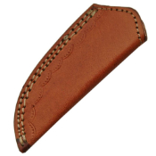 SzcoTrue Damascus Skinner Fixed Knife w/Sheath