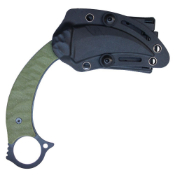 Steel Karambit Knife with Kydex Sheath