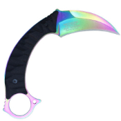 Steel Karambit Knife with Kydex Sheath