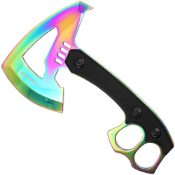 7.5' Knuckle Axe - Rainbow