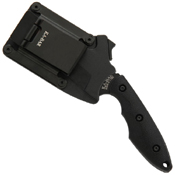 TDI/Hinderer Hell Fire Black Recurve Tanto Fixed Blade Knife