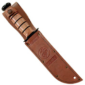 Ka-Bar POW MIA Commemorative Fighting Knife w/ Leather Sheath