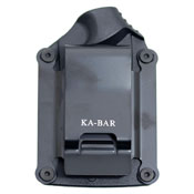 Tdi Black Law Enforcement Clampack Straight Edge Fixed Blade Knife