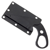 TDI Last Ditch Fixed Blade Neck Knife - Black