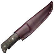 Jarosz Deluxe Hunter Fixed Blade Knife w/ Sheath
