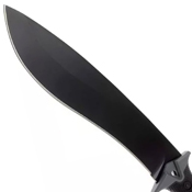 Camp 10 Rubber Overmold Handle Fixed Blade Knife