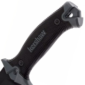 Camp 10 Rubber Overmold Handle Fixed Blade Knife