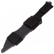 Camp 10 Rubber Overmold Handle Fixed Blade Knife