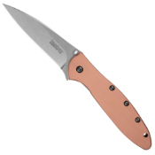 Kershaw Leek Copper Handle Folding Blade