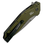 Dividend Olive Folding Knife