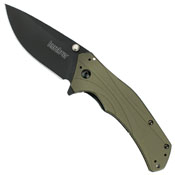 Knockout 6061-T6 Anodized Aluminum Handle Folding Knife