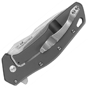 Eris Drop Point Plain Edge Folding Blade Knife