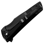 Flythrough Drop-Point Blade Folding Knife