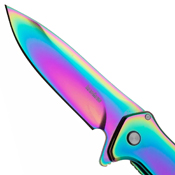 Kershaw Outcome Rainbow Assisted Folding Knife