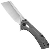 Static Gray PVD Coated Handle Folding Knife