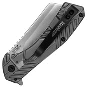 Static Gray PVD Coated Handle Folding Knife