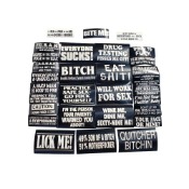 Vintage 80s Rude Stickers