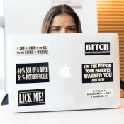 Vintage 80s Rude Stickers