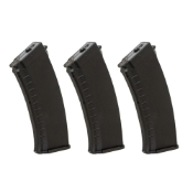 KWA AKR AEG Airsoft Magazine 3 Pack 