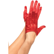 Mini Cropped Satin Gloves