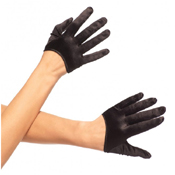 Mini Cropped Satin Gloves