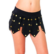Womens Warrior Black Shorts