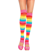Leg Avenue Womens Rainbow Multicolor Leg Warmers