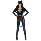 Black Feline Femme Fatale Costume