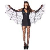 Women's Moonlight Bat Costume