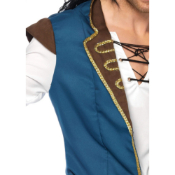 Men's 3 PC Scoundrel Pirate Costume
