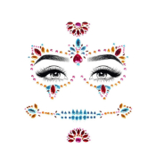 Day of the Dead Skeleton Face Jewels