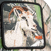 Goorin Bros Camouflage Goat Trucker Cap