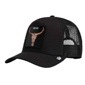 Goorin Bros Suede Skull Trucker Cap