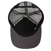 Goorin Bros Suede Skull Trucker Cap