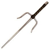 MC2310 Martial Art Leather Wrapped Handle Sai Set