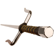 MC-2311 Octagon Metal 2 Pcs Sai Set