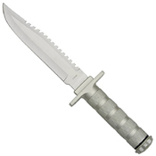 CK-086 Reverse Serrated 6 Inch Fixed Blade Knife