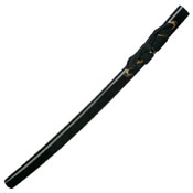 Ten Ryu DH-004 Black Cord Wrapped Handle Samurai Sword