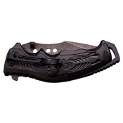 Dark Side Stainless Steel 2.8mm Thick Folding Blade Knife