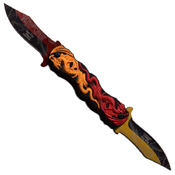 Dark Side Spring Assisted Blade Manual Knife