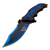 Dark Side Blades Clip Point Fine Edge Folding Knife