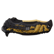 Dark Side Blades Clip Point Fine Edge Folding Knife