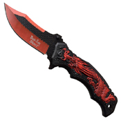 Dark Side Blades Clip Point Fine Edge Folding Knife