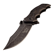 Dark Side Blades Clip Point Fine Edge Folding Knife