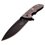 Dark Side Blades 3.75 Inch Drop Point Folding Blade Knife