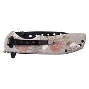 Dark Side Blades 3.75 Inch Drop Point Folding Blade Knife