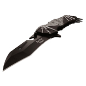 Dark Side Blades Bat Art Handle Folding Knife