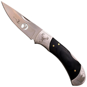 Elk Ridge Pakkawood Handle Folding Blade Knife