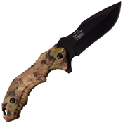 Elk Ridge 564 Nylon Fiber Handle Fixed Blade Knife w/ Sheath